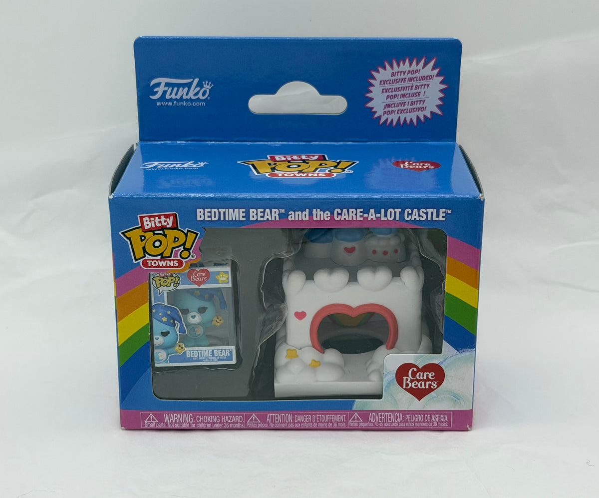Care Bears Funko Bitty Pop Care-a-Lot  and Bedtime Bear mini set