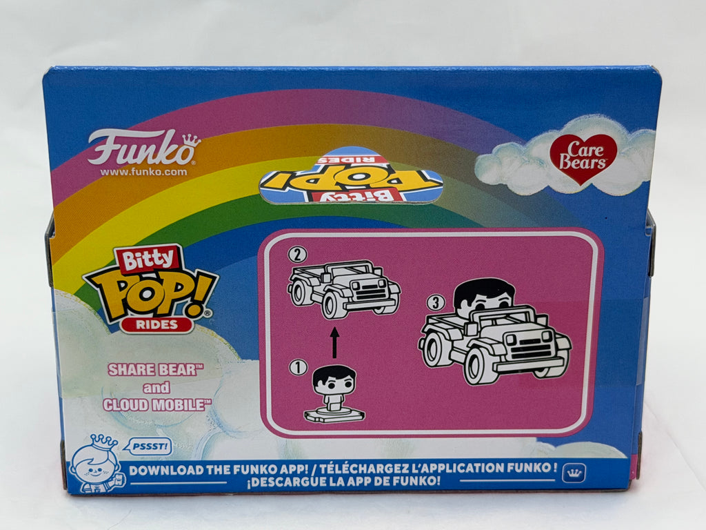Care Bears Funko Bitty Pop Cloudmobile and Share Bear mini