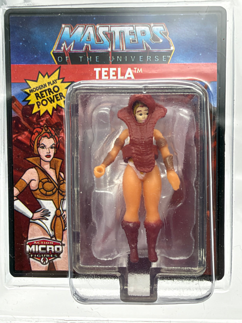 World’s Smallest Action Micro Figures MOTU Teela