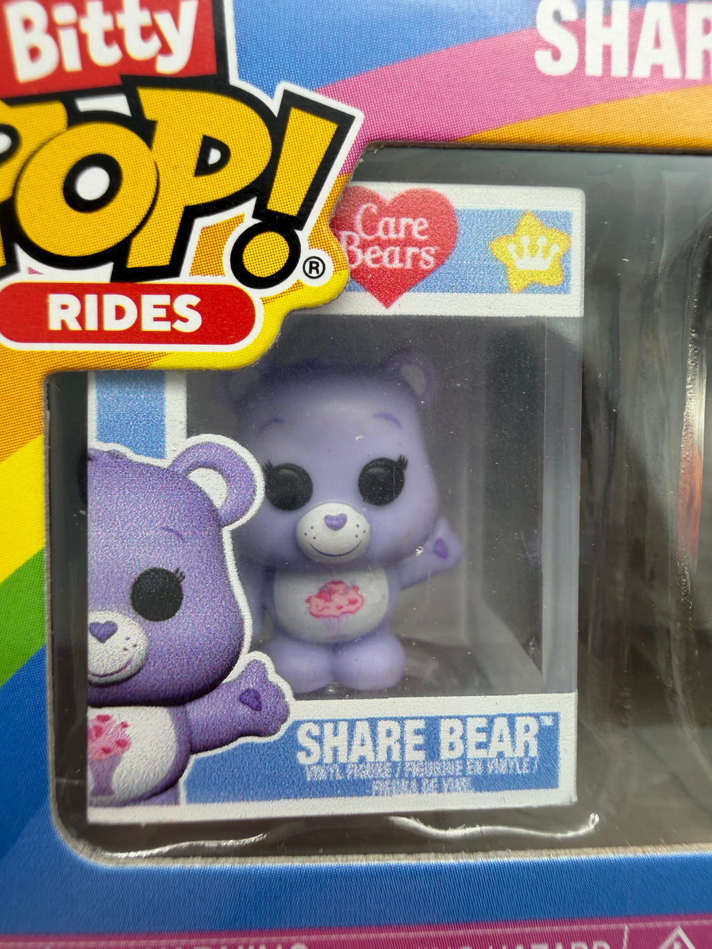Care Bears Funko Bitty Pop Cloudmobile and Share Bear mini