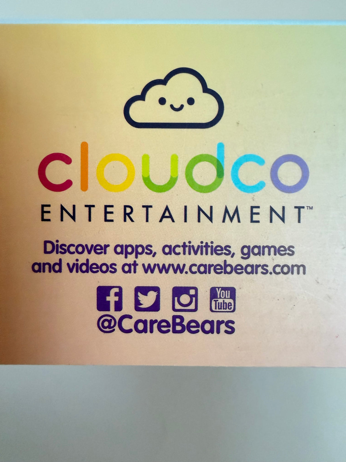Brick craft Care Bears Cheer and Grumpy building set