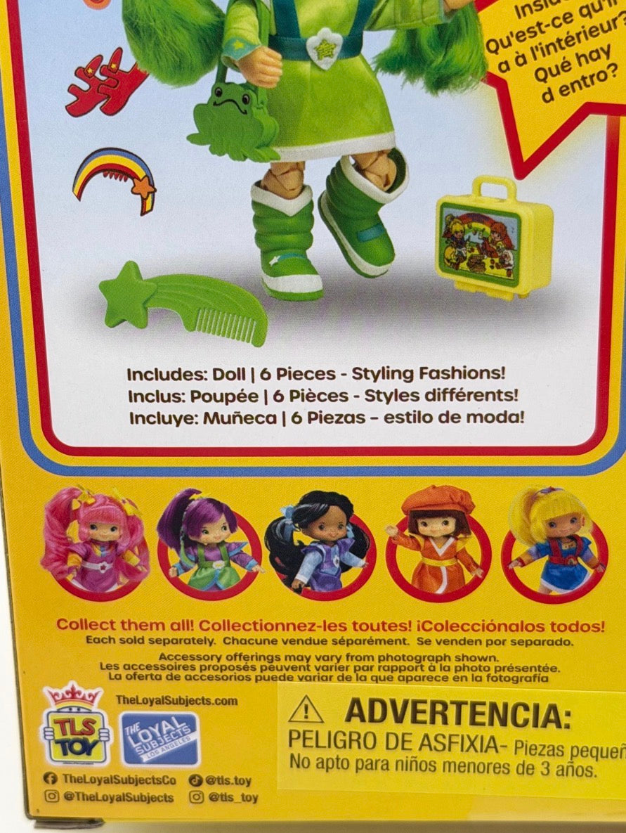 Rainbow Brite Limited Edition Patty O’Green The Loyal Subjects 5.5” poseable reboot fashion  doll