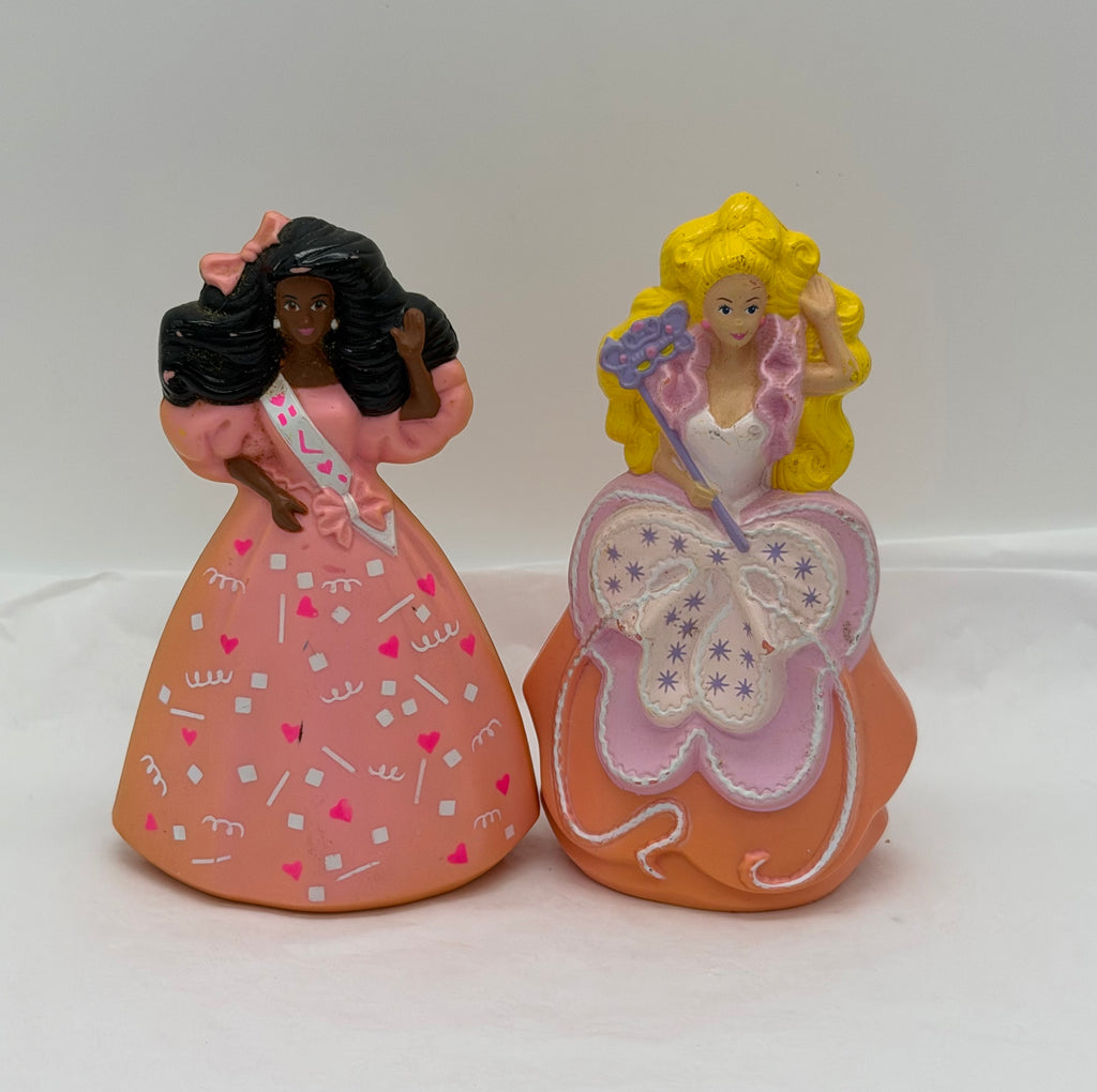 90s McDonald’s Barbie Happy Meal cake topper figures lot of 2