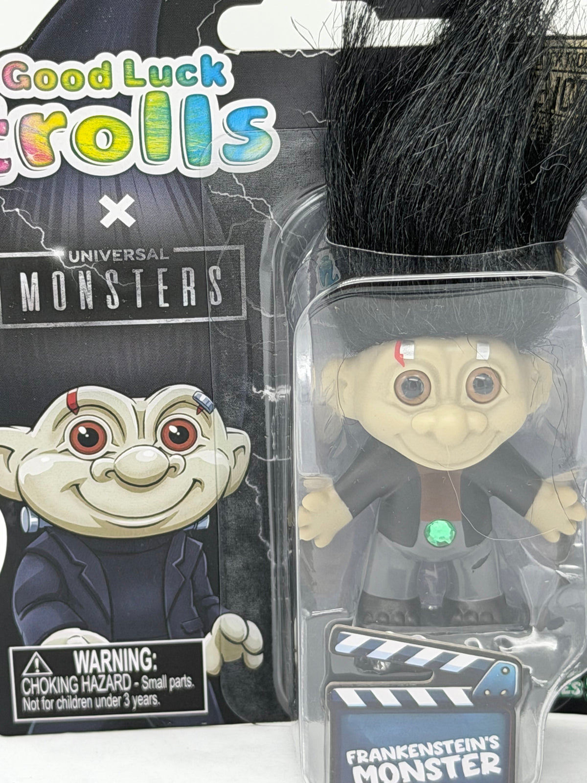 Good Luck Trolls x Monsters Frankenstein’s Monster and Dracula trolls