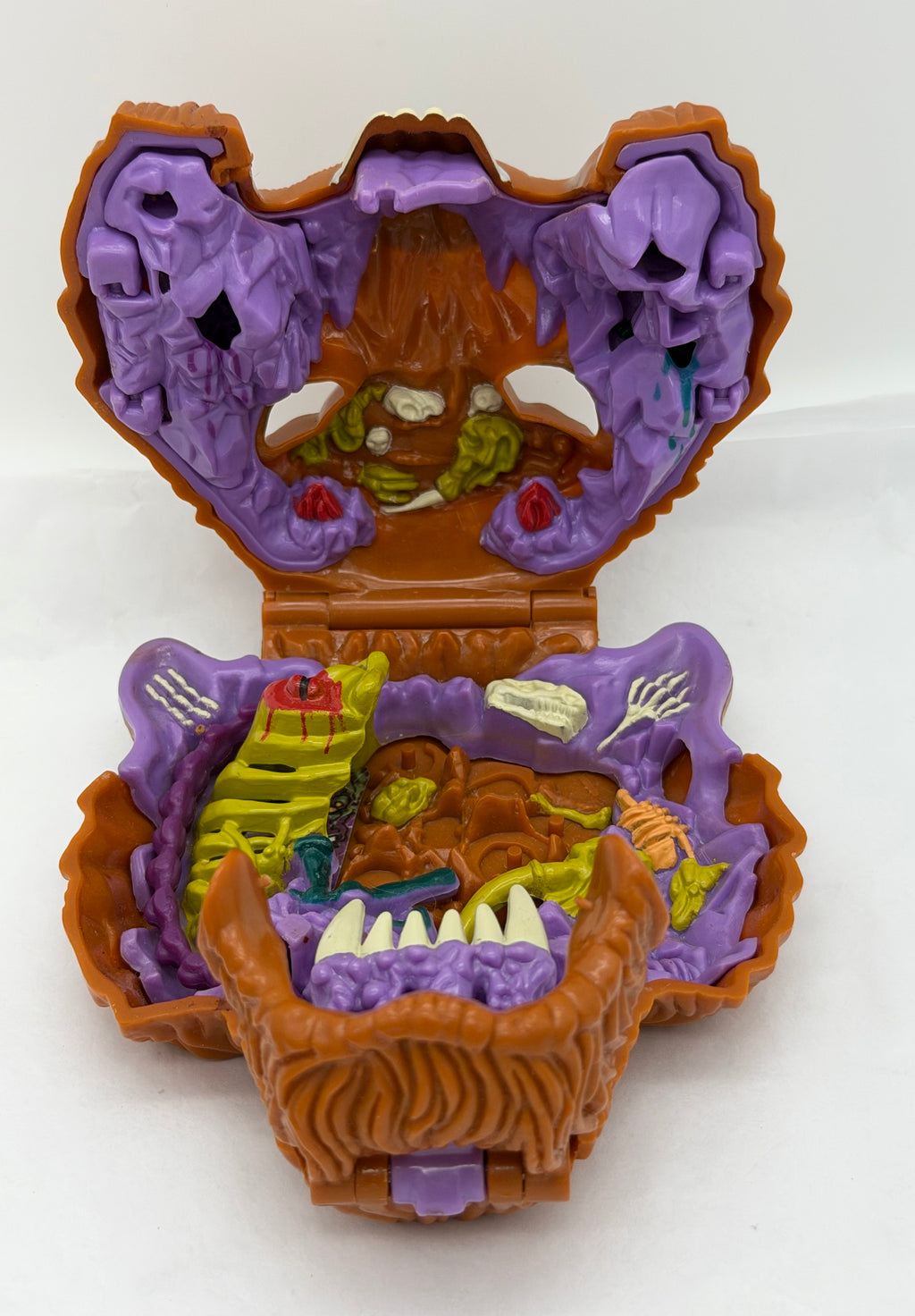Vintage Bluebird Toys Mighty Max Grapples with Battle Cat