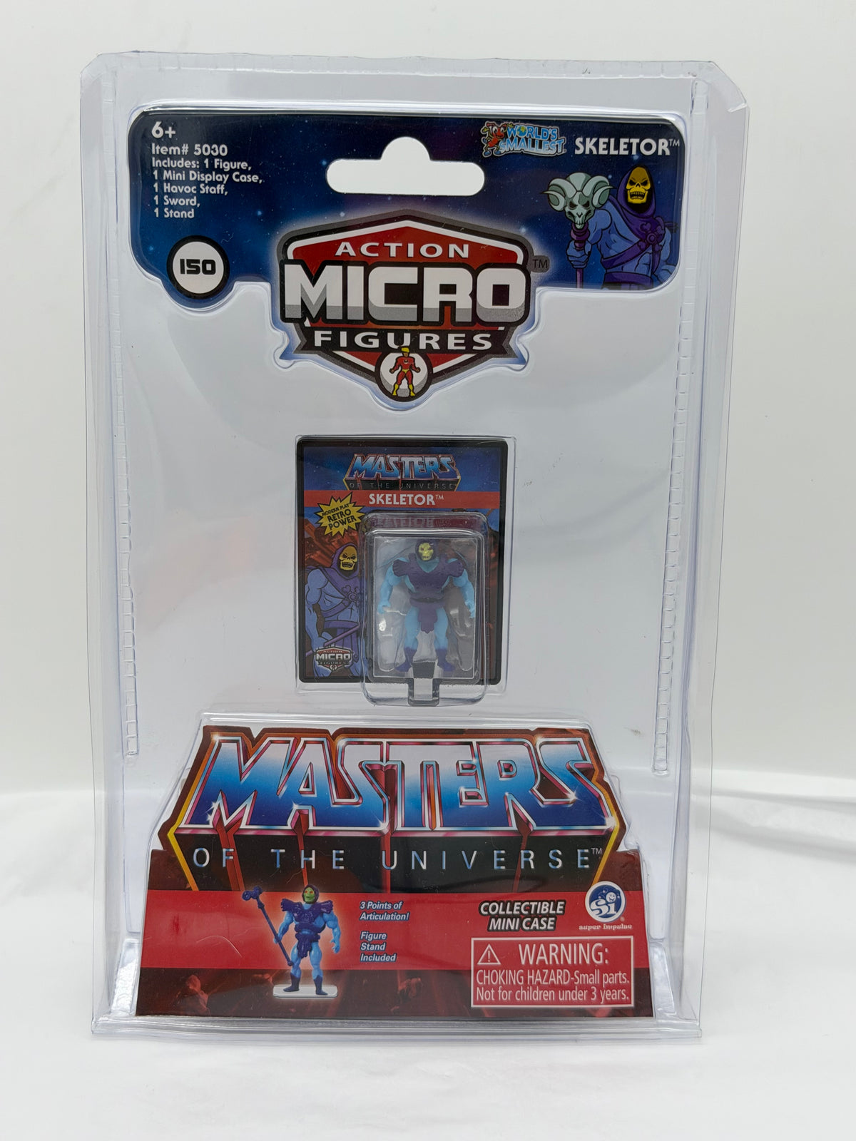 World’s Smallest Action Micro Figures MOTU Skeletor