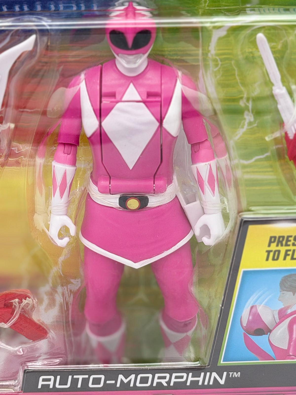 Mighty Morphin Power Rangers Re-Ignition Auto-Morphin Pink Ranger/ Kimberly action figure