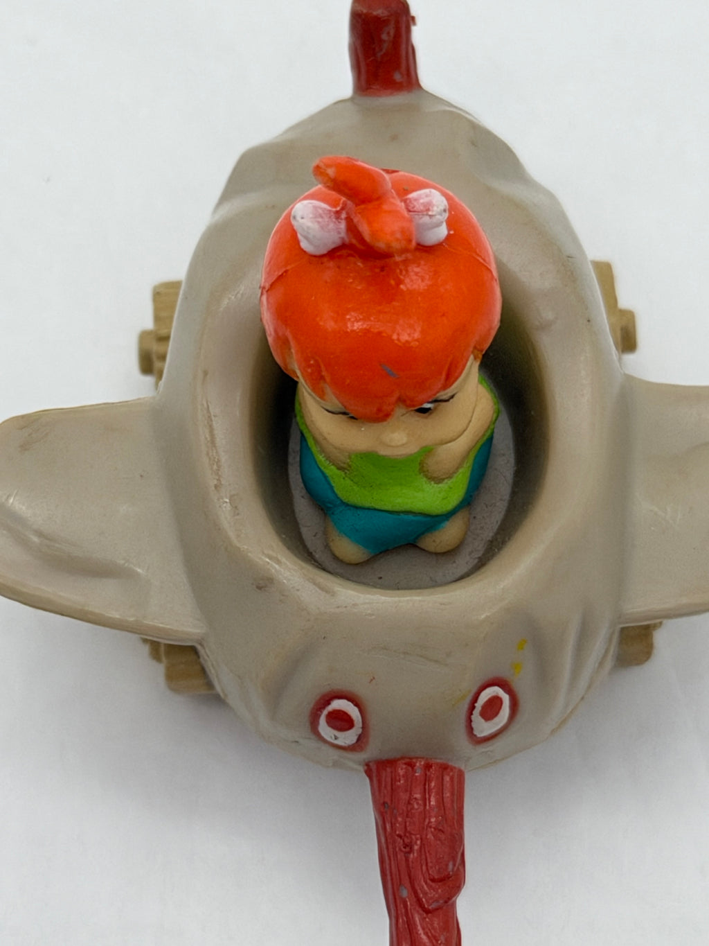 Vintage 1990s Denny’s fast food Pebbles Flintstone toy