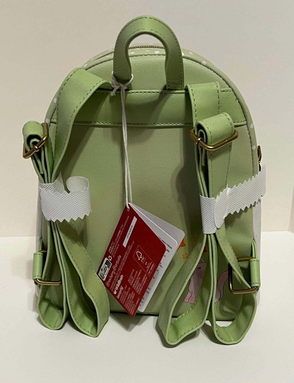 Loungefly Strawberry Shortcake Sweet Sleeper mini backpack with tags