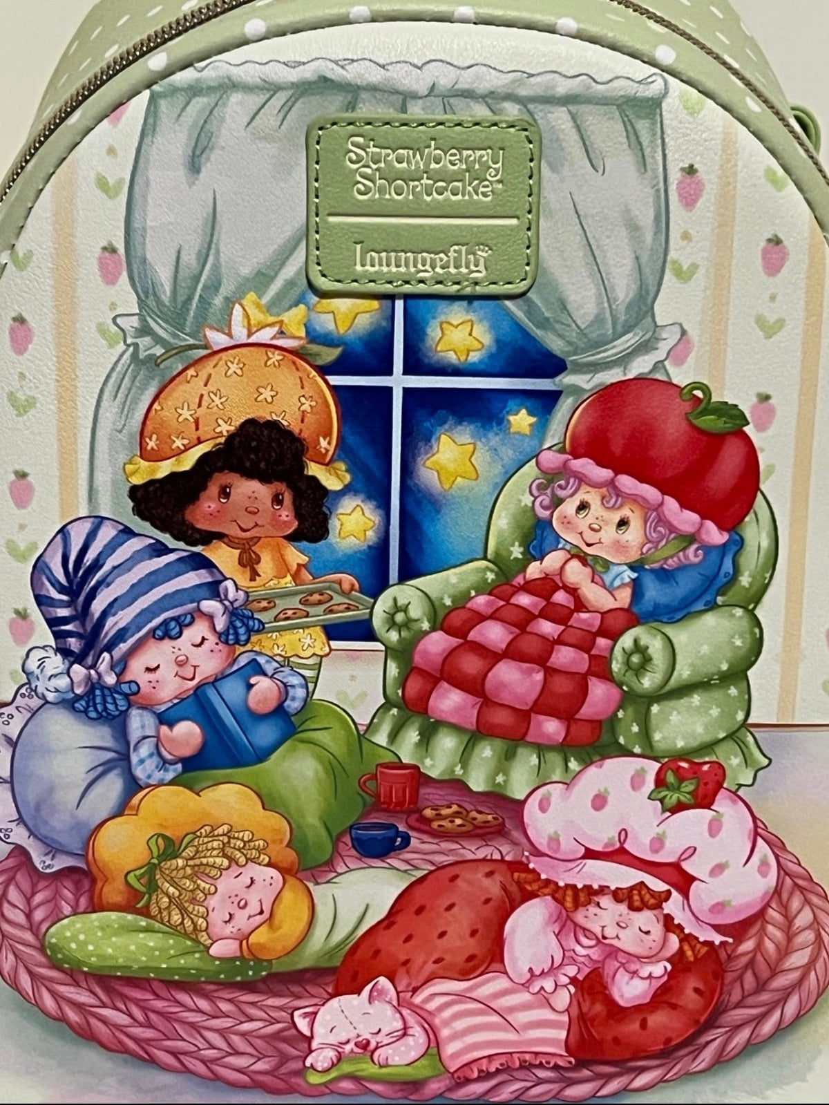 Loungefly Strawberry Shortcake Sweet Sleeper mini backpack with tags