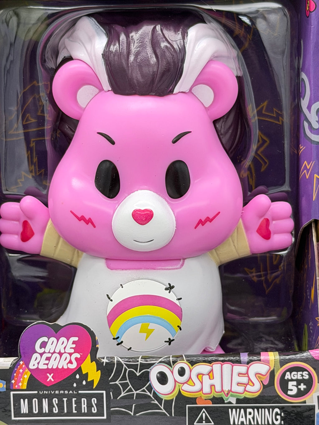 Care Bears x Monsters Ooshies vinyl Halloween figures full set