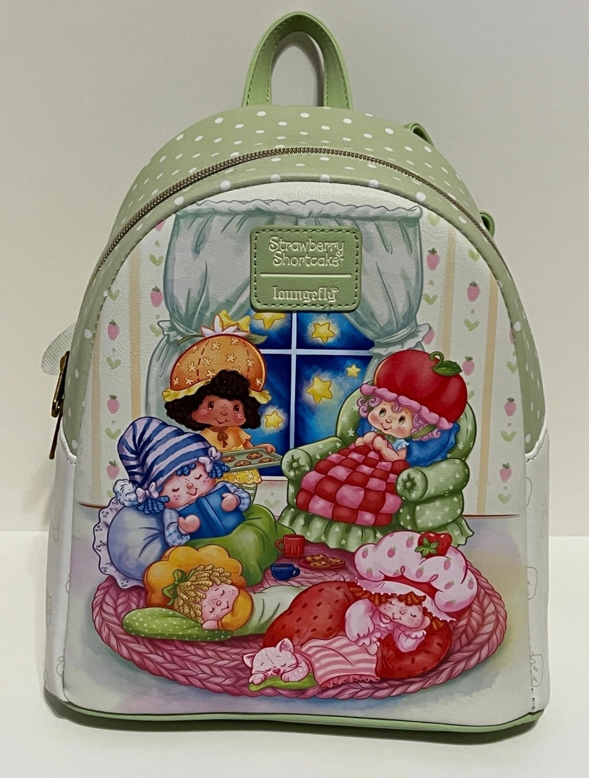 Loungefly Strawberry Shortcake Sweet Sleeper mini backpack with tags