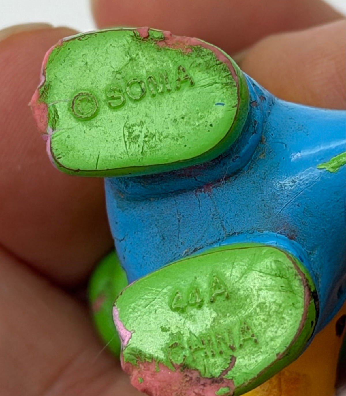 SOMA Toys Barney the Dinosaur famine minis