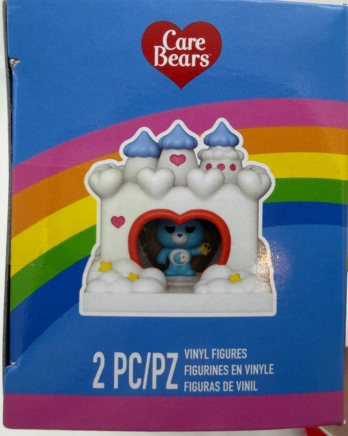 Care Bears Funko Bitty Pop Care-a-Lot  and Bedtime Bear mini set