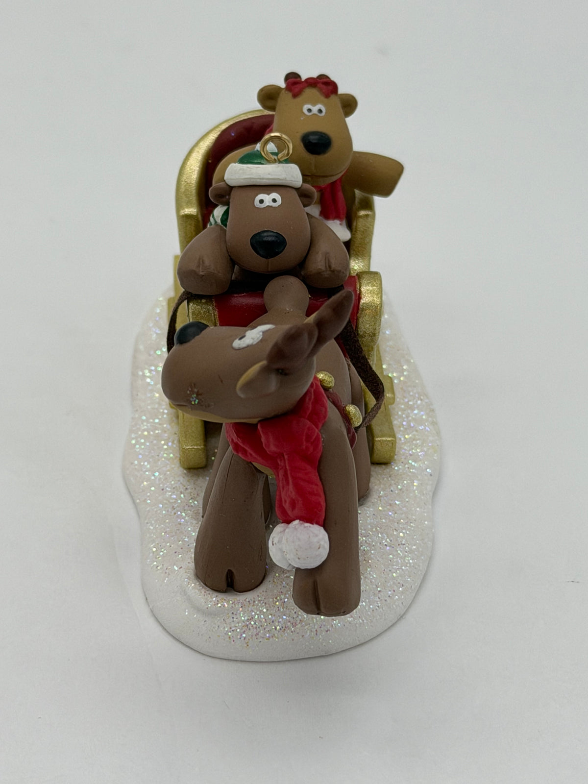 2008 Hallmark Keepsake Rodney Reindeer A Holiday Ride ornament