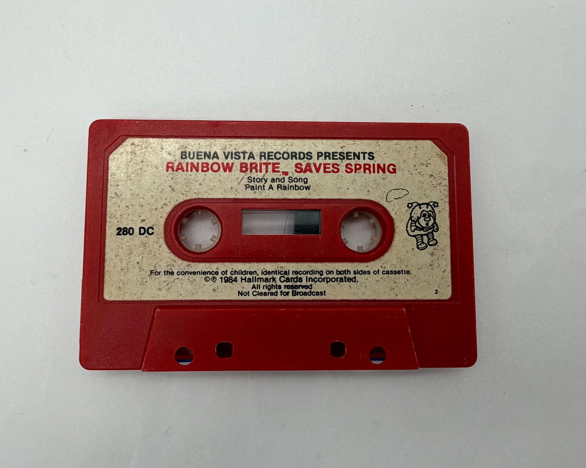 Vintage 80s Rainbow Brite Saves Spring (cassette only)- tested, works