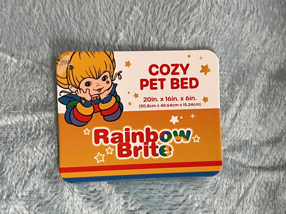 Rainbow Brite small size pet bed (cat or small dog) new with tags