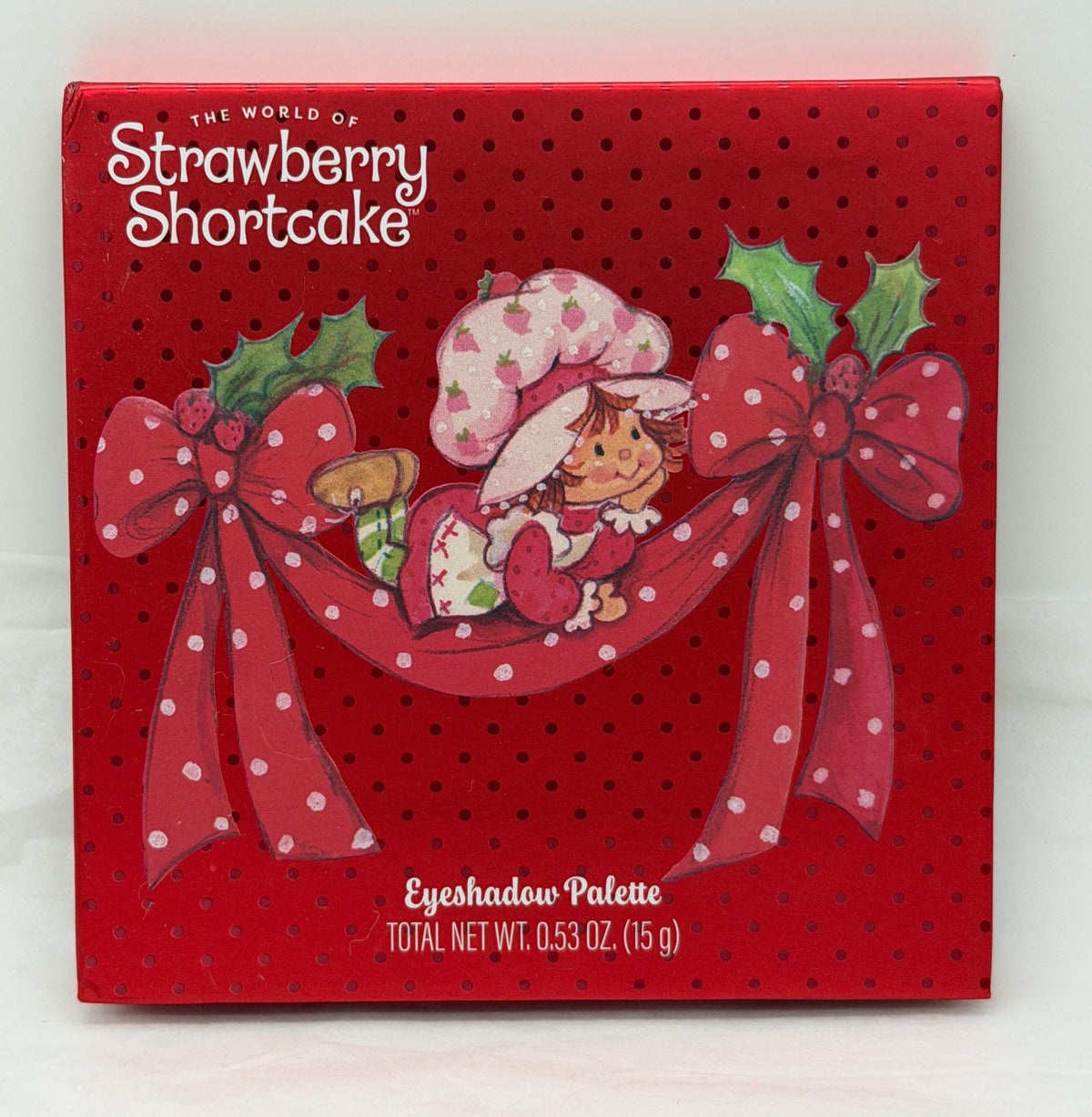 Strawberry Shortcake Wildbrain glitter eyeshadow palette / compact