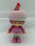 Strawberry Shortcake  Raspberry Tart flocked hanger figure ornament