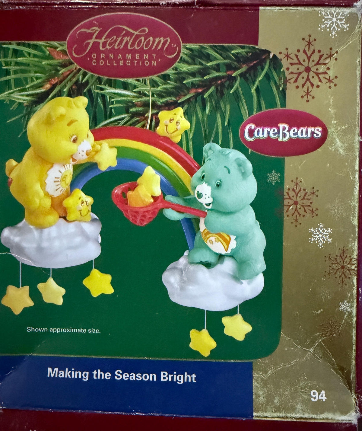 Vintage Care Bears Carlton Cards/  American Greetings Christmas (**ornament boxes only)
