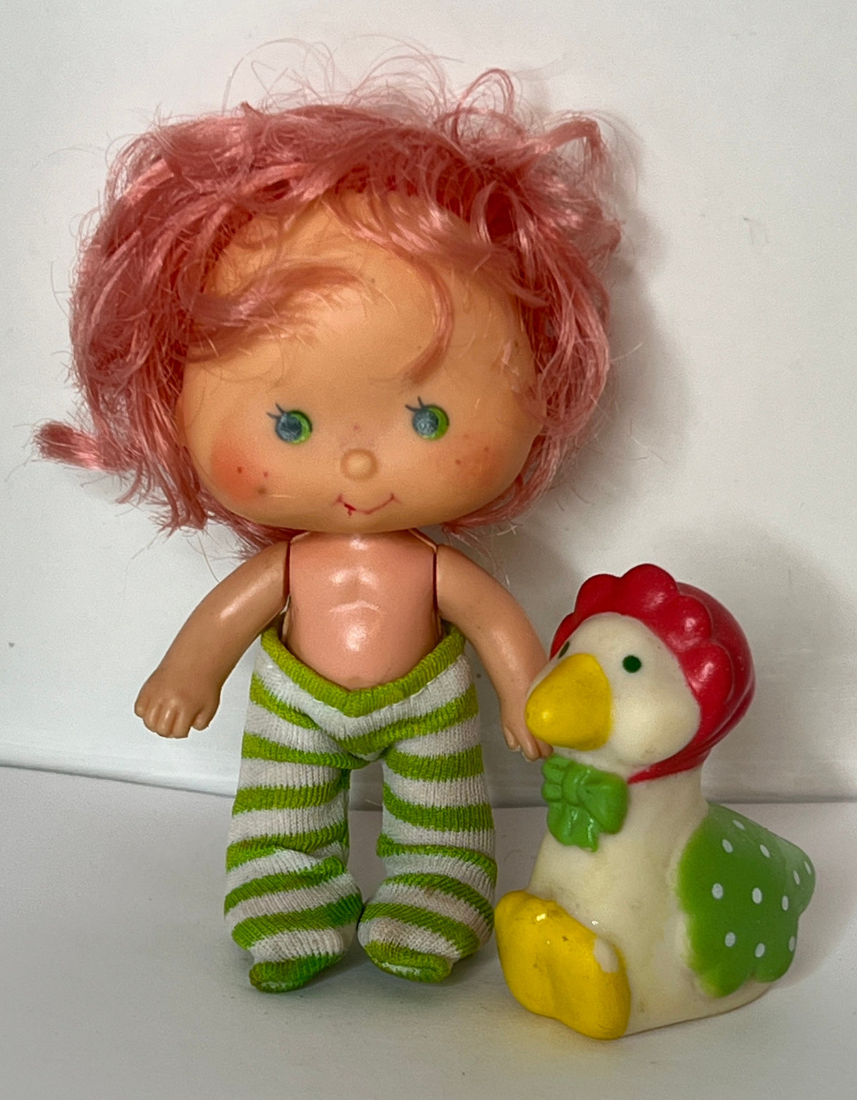 Kenner Strawberry Shortcake vintage Cherry Cuddler and Gooseberry