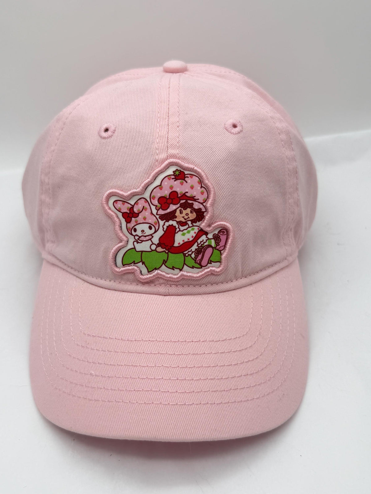 New  Strawberry Shortcake x Sanrio My Melody baseball cap Adult one size fit all