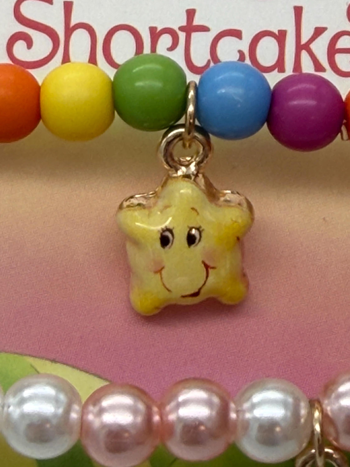 Strawberry Shortcake x Care Bears collab berry sweet charm bracelet set adult sized