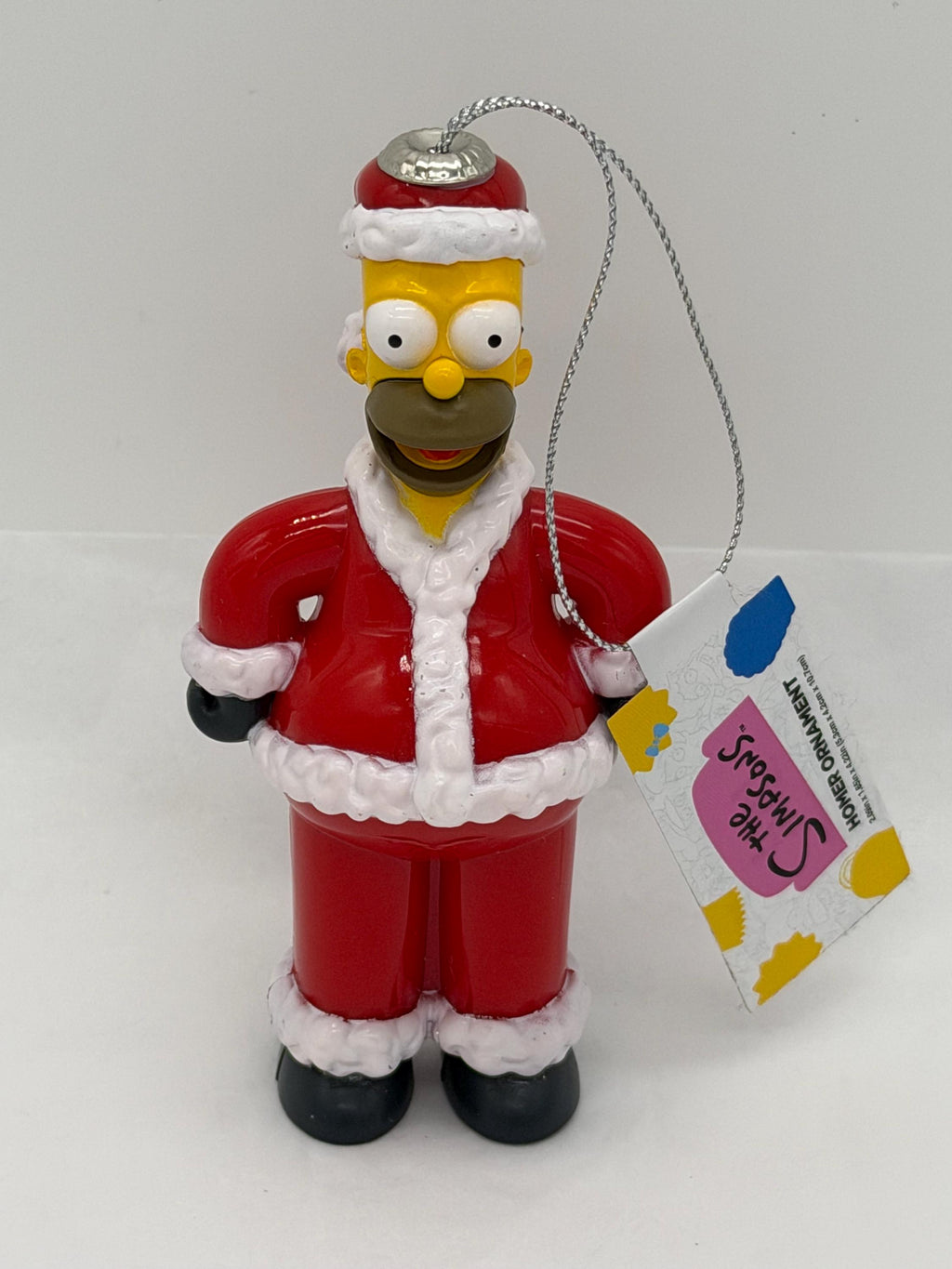 Simpsons Homer Simpson unshaved Santa Christmas Ornament