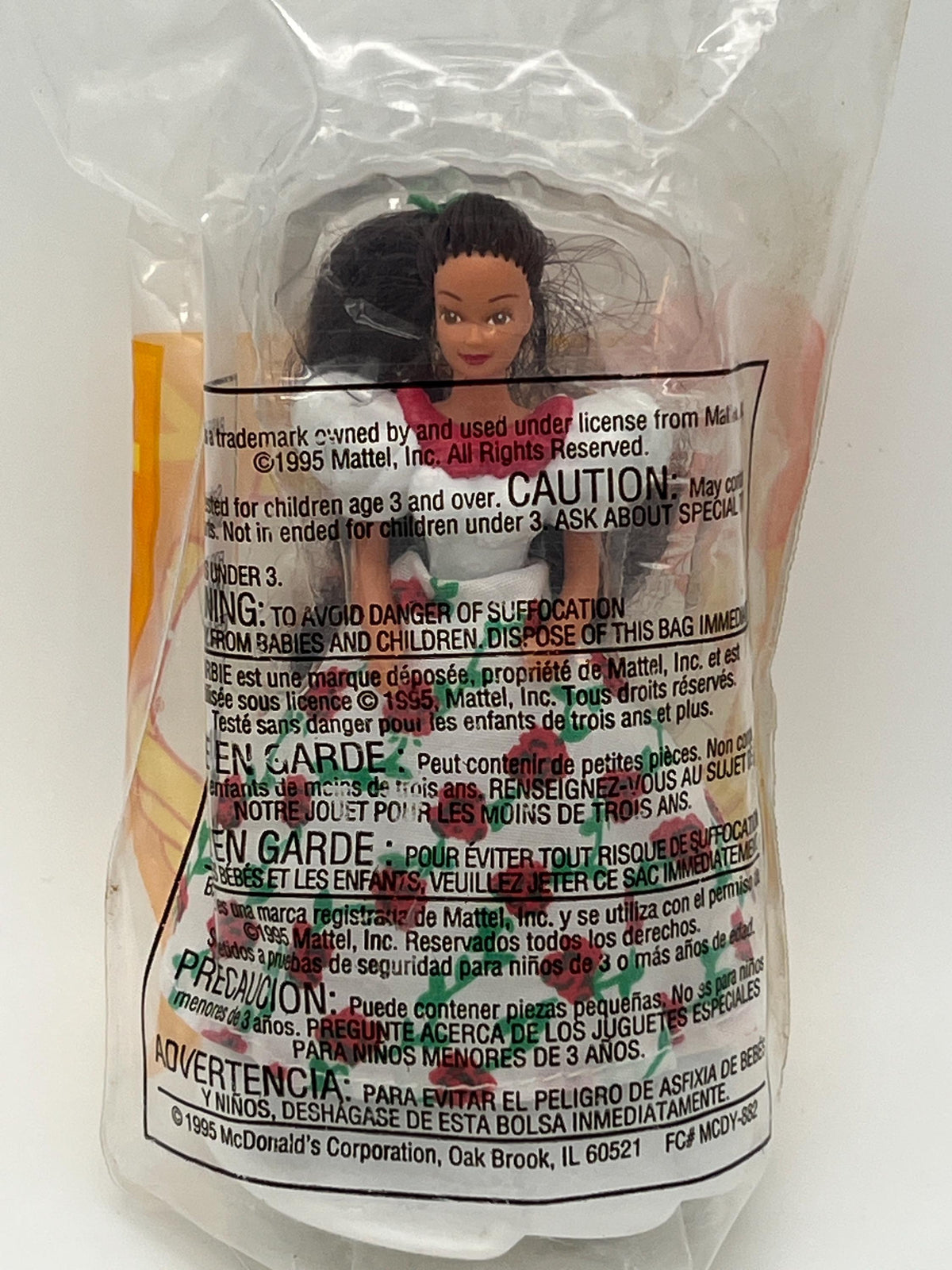 Vintage McDonald’s Happy Meal toy Mexican Barbie - bagged