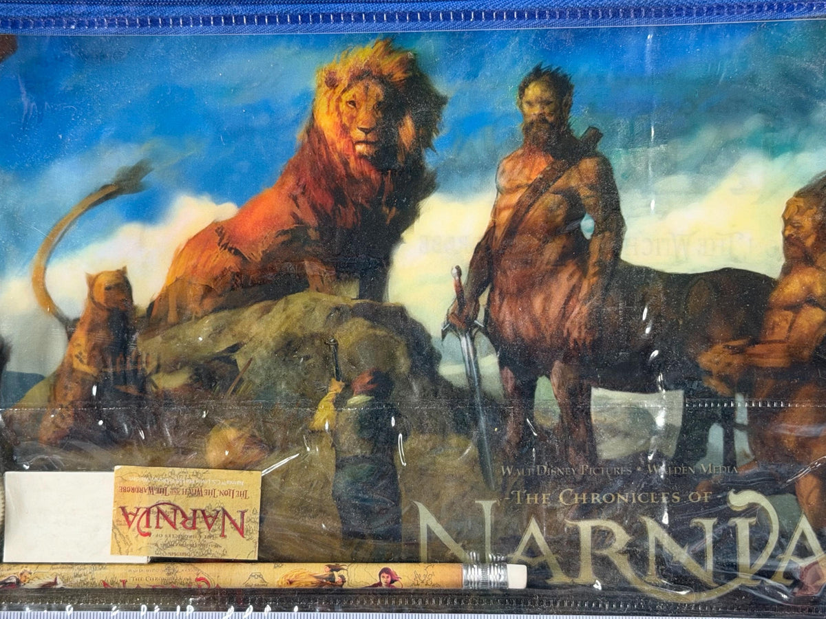 Chronicles of Narnia The Lion Witch and the Wardrobe film school pencil bag and supplies set