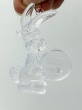 1992 Energizer Bunny battery mail away Christmas Santa ornament  (loose)