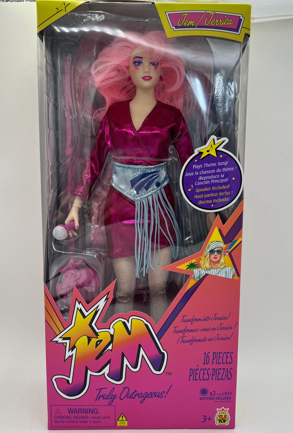 Jem and the Holograms 40th anniversary fashion doll by The Loyal Subjects