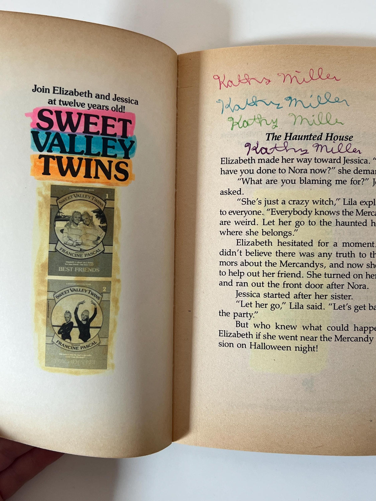 Vintage 1980s Girls’ chapter book lot