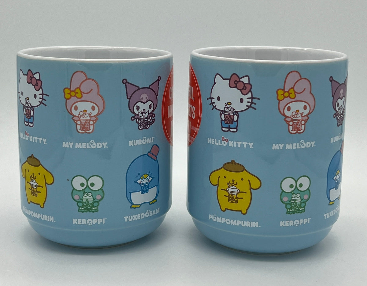 Hello Kitty and friends Sanrio classic Japanese tea cups set of 2