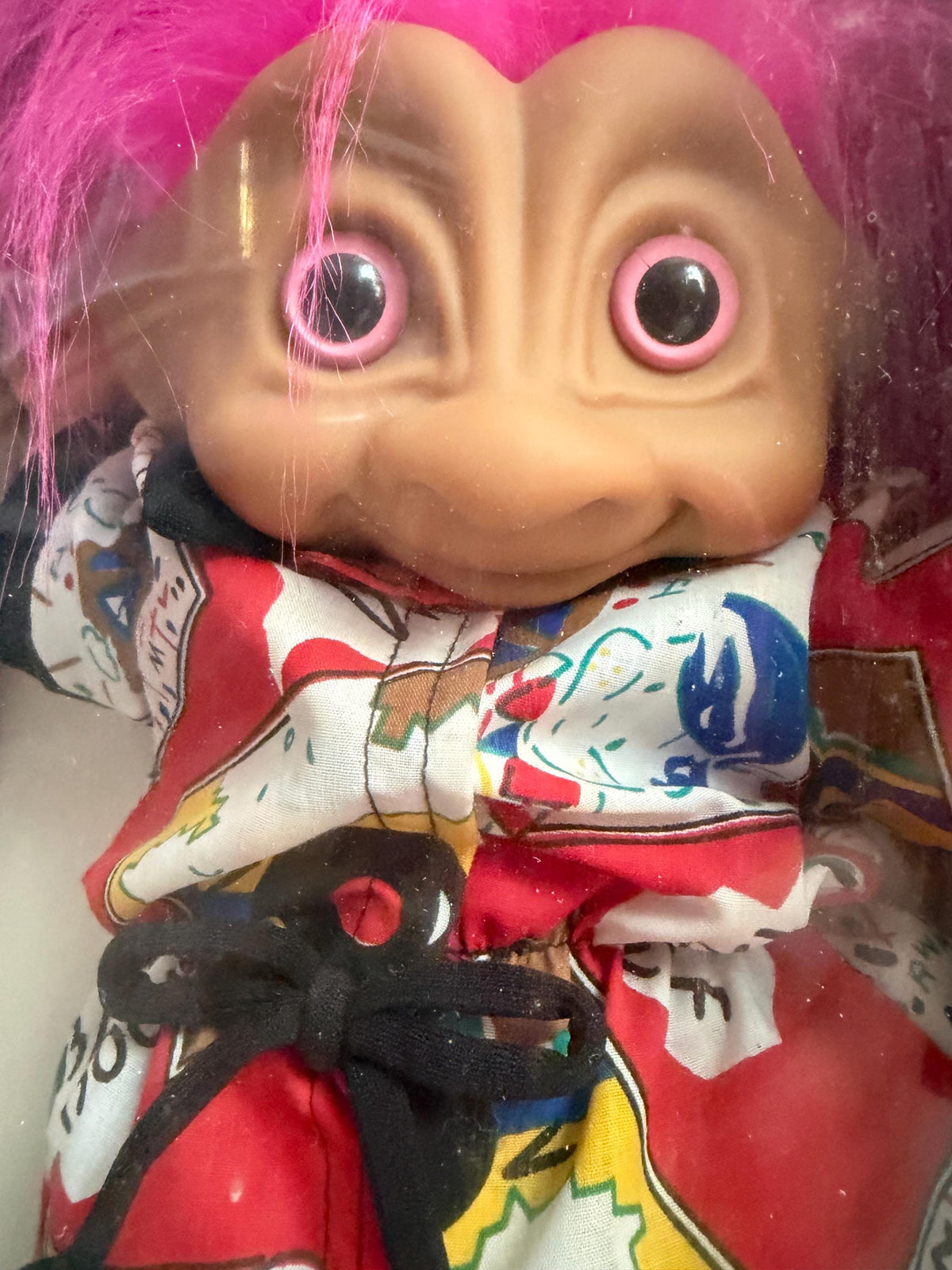 Vintage ACE novelty Treasure Troll Teens giant boxed doll