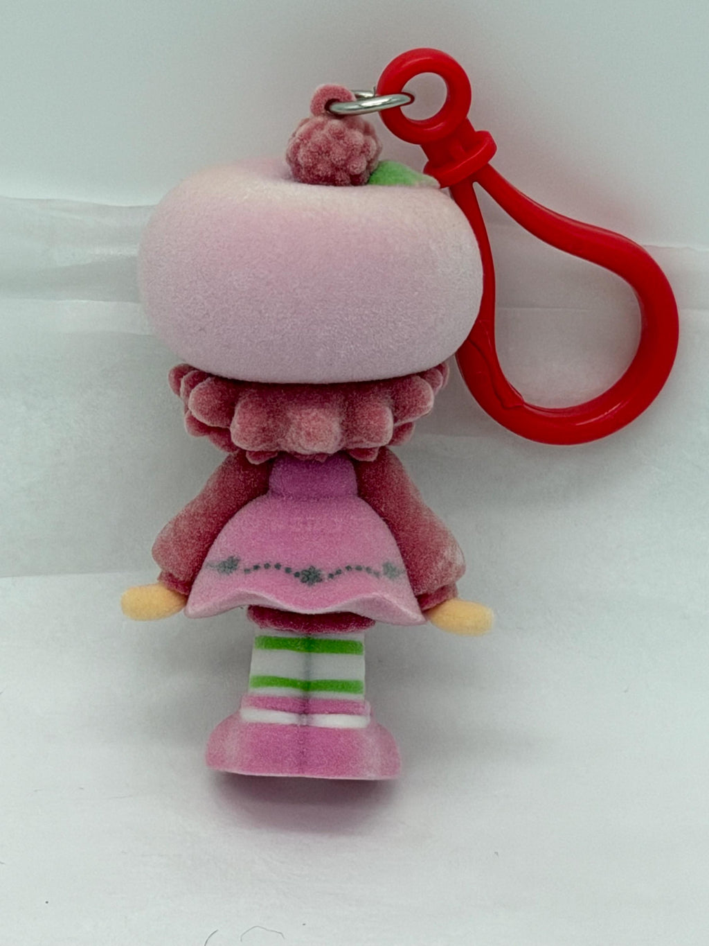 Strawberry Shortcake  Raspberry Tart flocked hanger figure ornament
