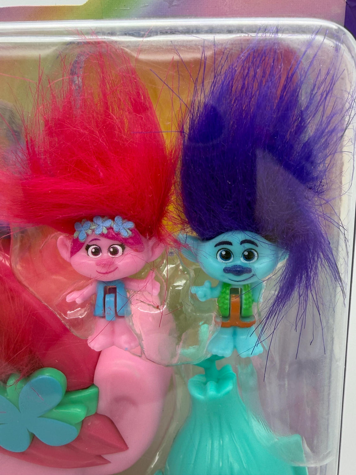 Polly Pocket x Trolls playset with Poppy and Branch