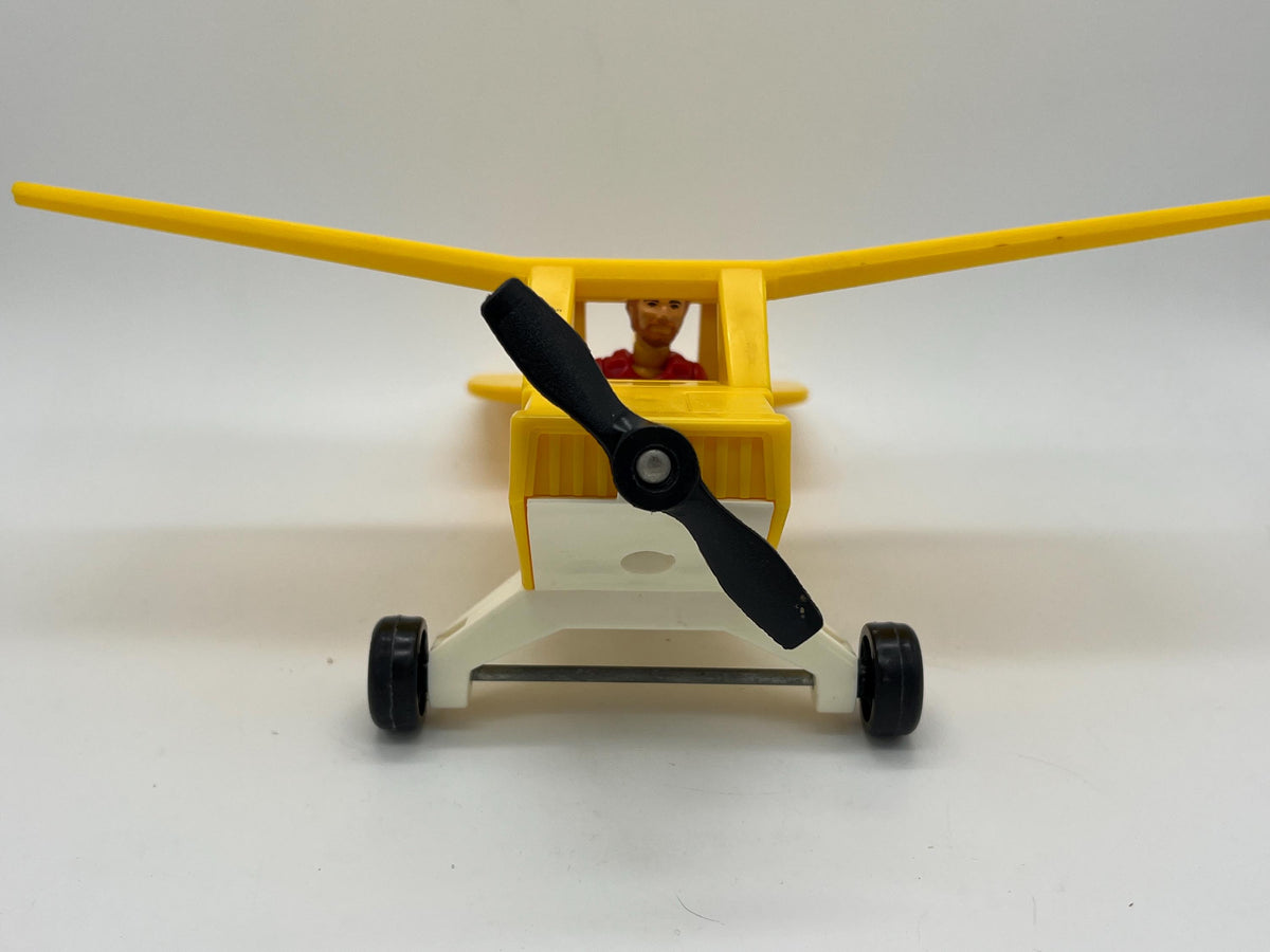 Vintage Fisher Price Adventure People 307 Wilderness Patrol plane FPT1137 and Mountain Climber figure