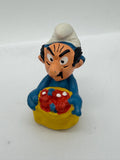 1984 Smurfs Gargamel  Disguise Smurf by Schleich made in Portugal  PVC figure