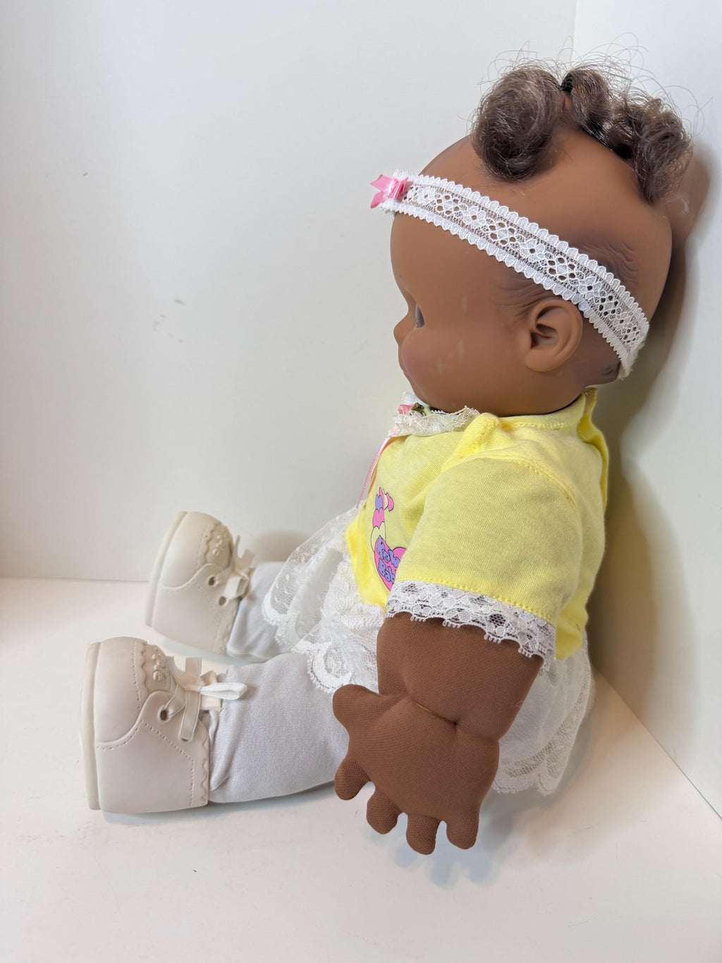Adorable 1990s Rose Art Black Kewpie Babies anniversary  doll