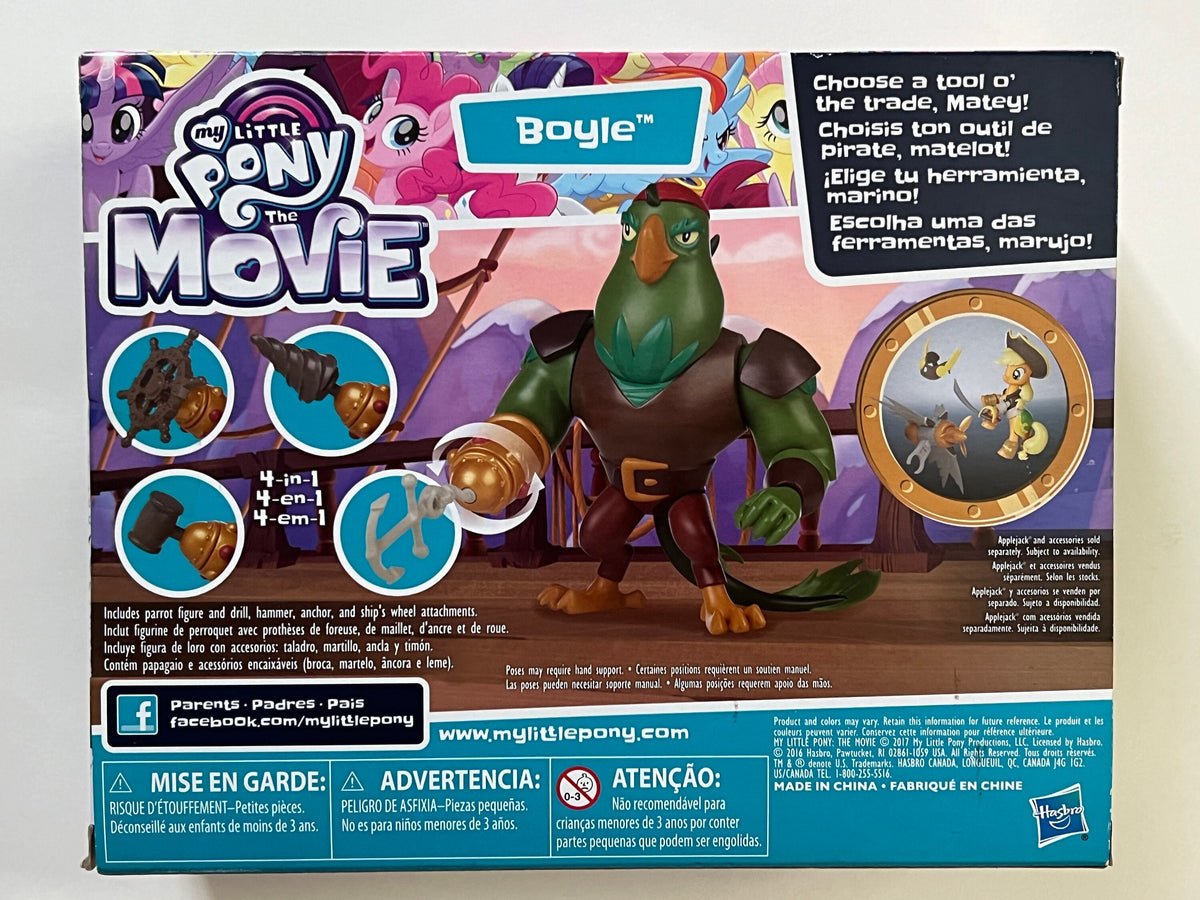 G4 My Little Pony Movie Boyle the Pirate figure
