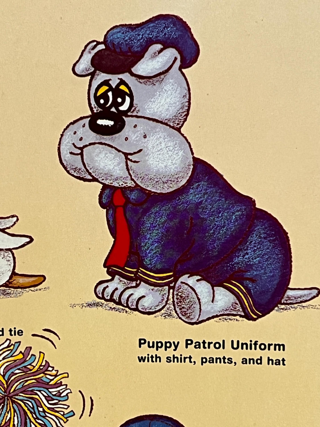 Vintage Tonka Pound Puppy Fun Fashions boxed Police Puppy Patrol Outfit