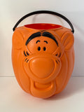 Vintage Disney Winnie the Pooh Tigger trick or treat pumpkin pail