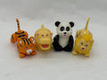 Vintage TalenToy Itzy Bitzy Pals zoo animals lot of 4