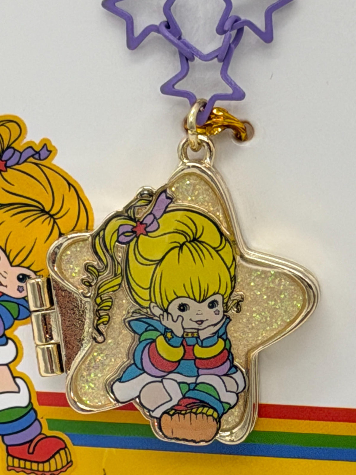New Rainbow Brite Star locket with Twink charm