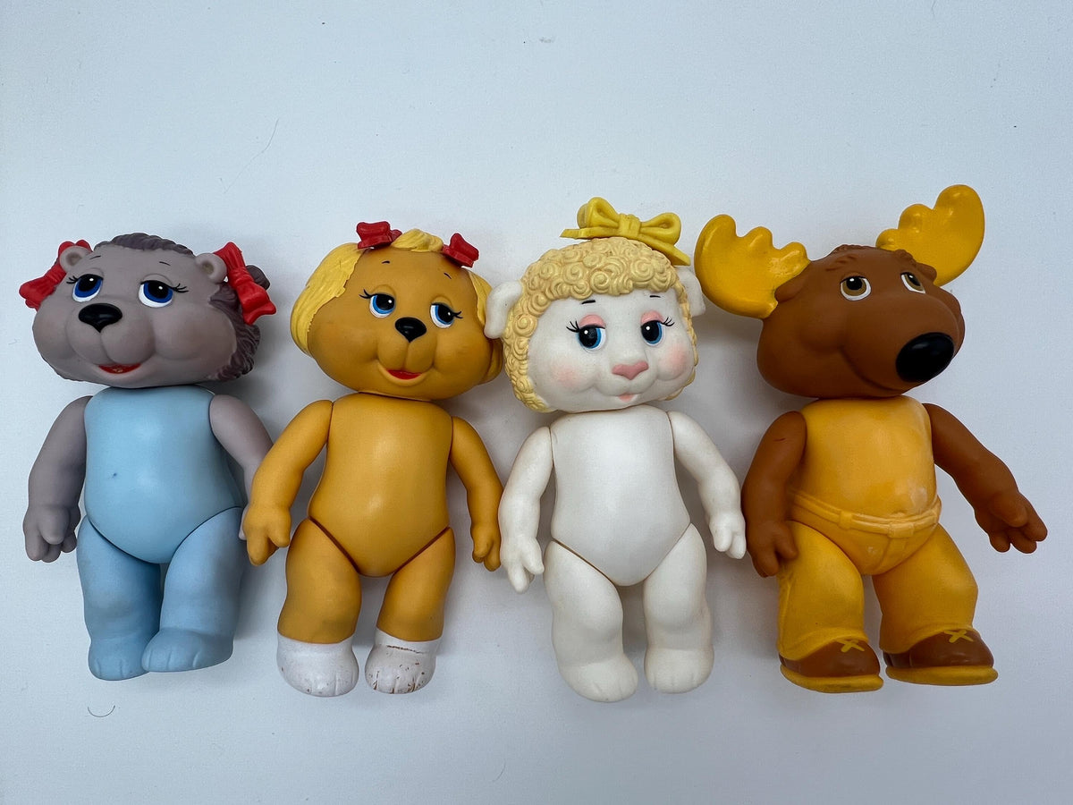 Vintage Get Along Gang Dress Up figures lot by TOMY