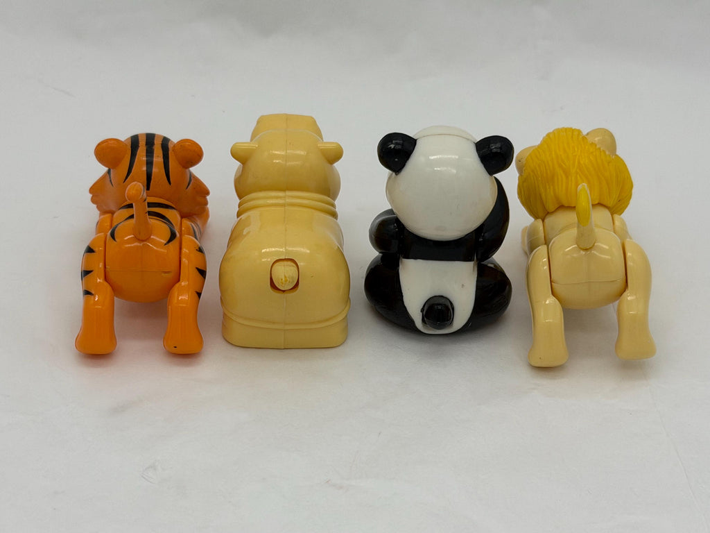 Vintage TalenToy Itzy Bitzy Pals zoo animals lot of 4