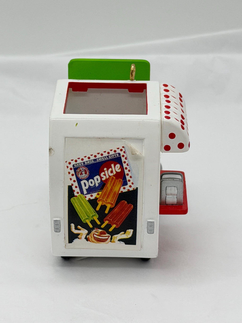1998 Carlton Cards Popsicle brand ice cream truck ornament