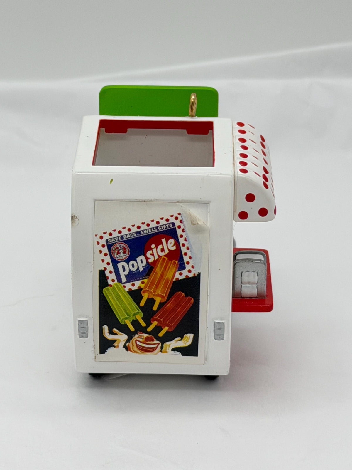 1998 Carlton Cards Popsicle brand ice cream truck ornament
