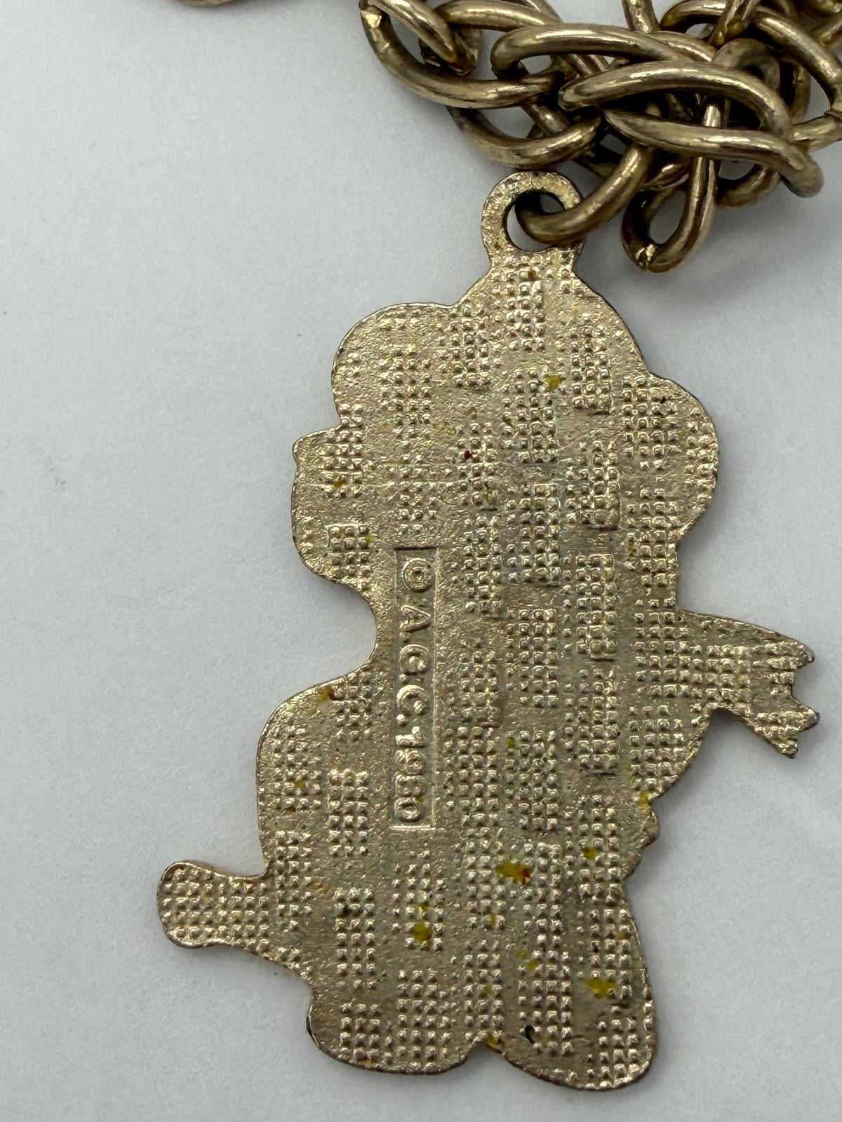 Vintage 1980 Strawberry Shortcake with watering can  charm bracelet for kids